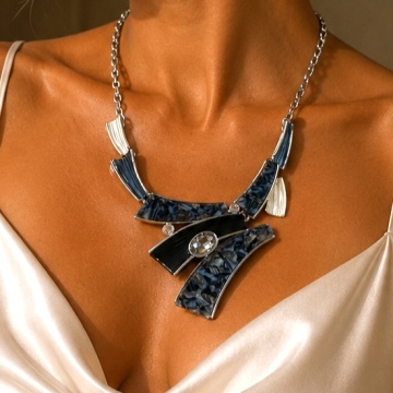 Colier statement „Midnight Geometry” COLLIER0220225