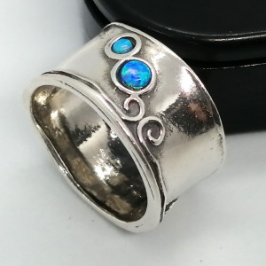 Inel argint R1433 opal - Img 3