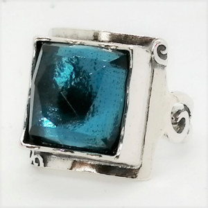 Inel argint topaz R2948