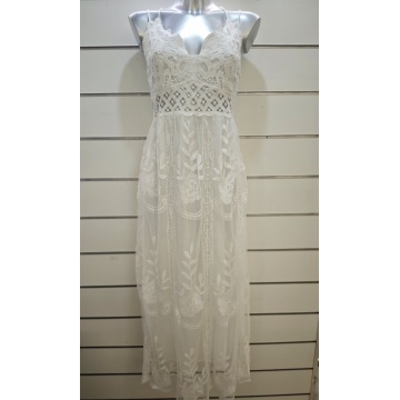 RG03532–Rochie Midi din Dantelă Brodată – Lace Romance - Img 2