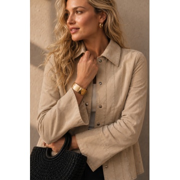 RGCEL05 Jachetă Toscana Beige - Img 2
