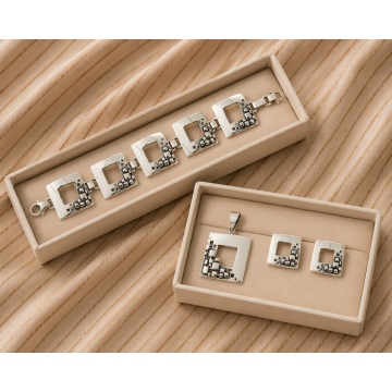 Set Argint 925 „Geometric Shine” SET1355 - Img 3