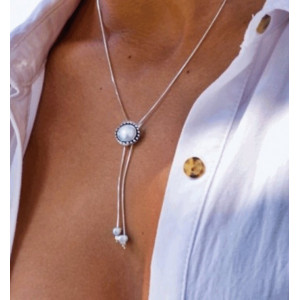 Colier argint perla N10787