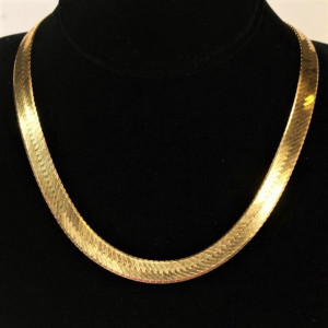 Colier GENOVA-argint placat cu aur galben-CTBTGMBP6L060-lungime 45 cm+5