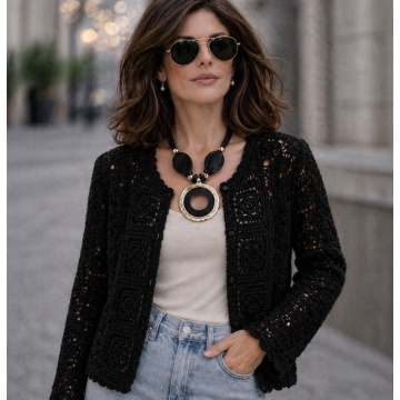 Colier Statement Noir Eclipse -CL-2700203 - Img 3