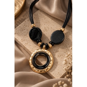 Colier Statement Noir Eclipse -CL-2700203 - Img 5