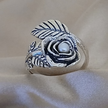 Inel argint - perla-R2925