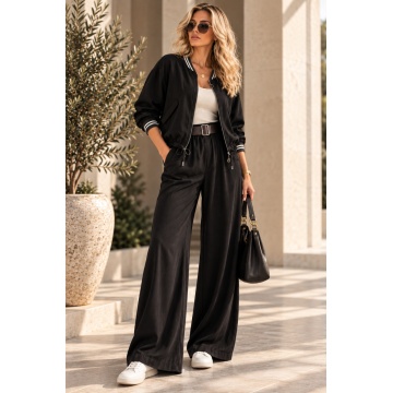 RG2576 (L-XL) Set Noir din Vâscoză 100% – Made in Italy