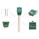 phMeter 3in1 - aparat pentru masurarea nivelului pH si umiditatii din sol, si a luminozitatii