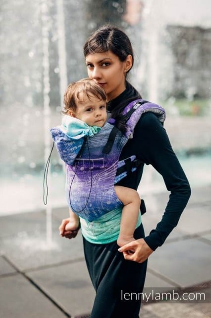 Lenny Lamb Ergonomic Carrier Toddler Size , Full Wrap Conversion ...