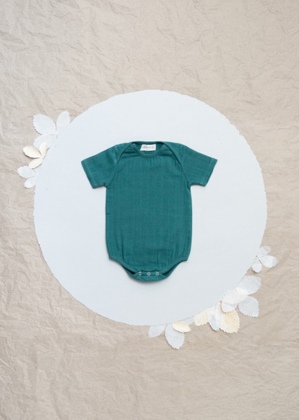 Body din muselină Organic by Feldman - Emerald