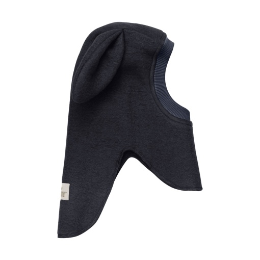 Cagulă lână merinos fiartă Huttelihut - Bunny Dark Navy