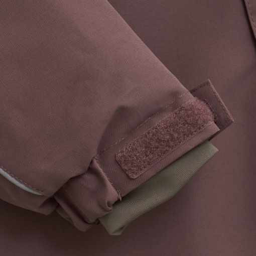 Combinezon de iarnă impermeabil En Fant - Rose Taupe detaliu maneca