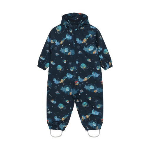 Combinezon impermeabil Color Kids - Total Eclipse