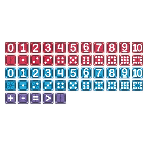 MAGNA-TILES Learn Numbers, cifre si matematica