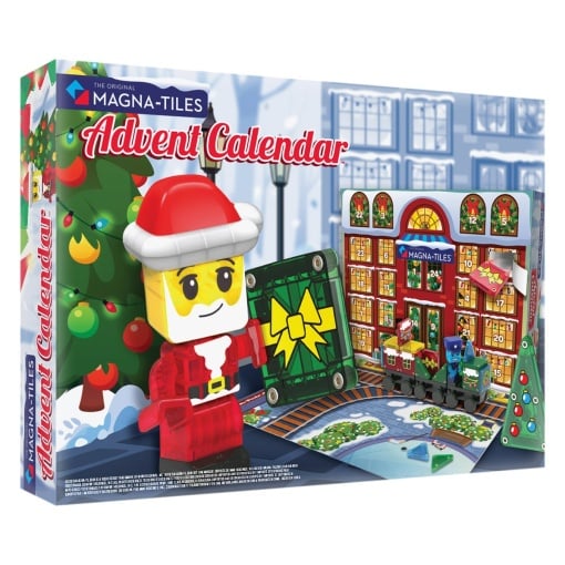 MAGNA-TILES MicroMAGS Advent Calendar, 34 piese
