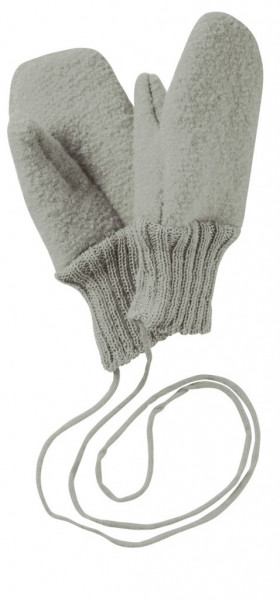 Mănuși din lână fiarta Disana - Grey