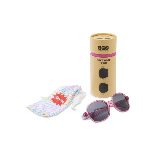 Ochelari de soare polarizați Ki Et La 4-12 ani - Urban Fuschia Lavender