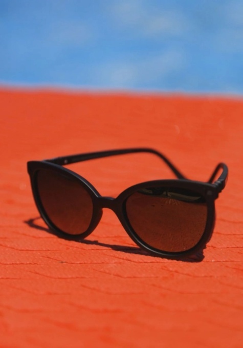 Ochelari de soare polarizați Ki Et La 4-12 ani - Wazz Black