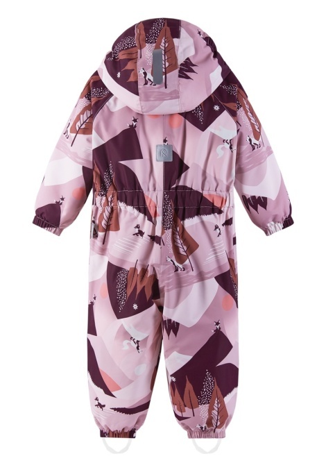 Salopetă de iarnă ReimaTec - Puhuri Grey Pink