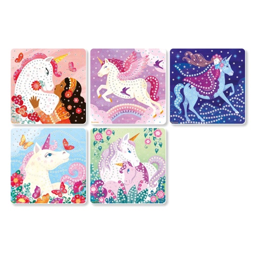 Set creativ mozaic, Unicorni, 1500 piese - Img 4