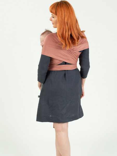 Wrap elastic Isara - Rusty Rose