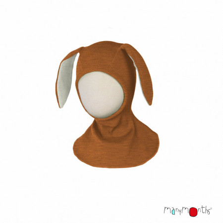 Cagulă ManyMonths lână merinos - Bunny Clay