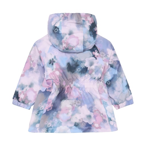 Geacă impermeabilă Color Kids pentru bebeluși, Mauve Mist - Img 2