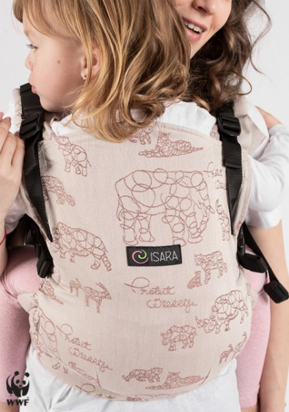 Isara The One, Wildlife Sandy, Marsupiu Ergonomic