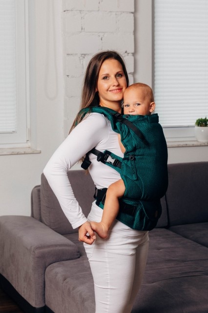Lenny Upgrade, Emerald - Marsupiu Ergonomic - Img 5