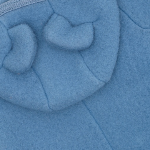 Overall cu urechi lână merinos fleece Huttelihut - Windward Blue - Img 4