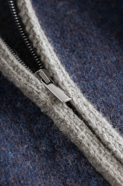 Overall lână merinos fiartă cu mănuși și botoșei, Stapf - Midnight Blue