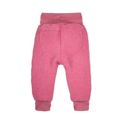 Pantaloni lână fiartă Pure Pure - Dusty Pink spate