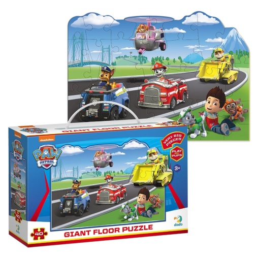 Puzzle de podea, Patrula catelusilor, 40 piese - Dodo Toys - Img 4