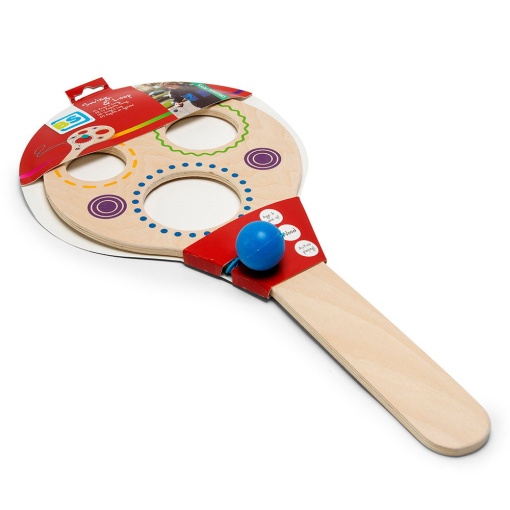Racheta Swing &amp; Loop, joc de indemanare, BS Toys - Img 4