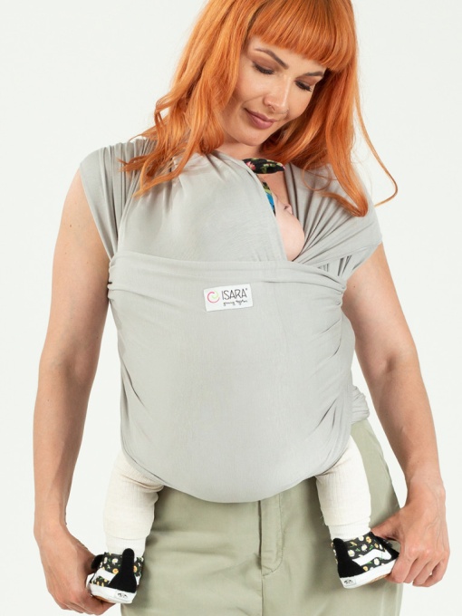 Wrap elastic Isara - Silver Grey