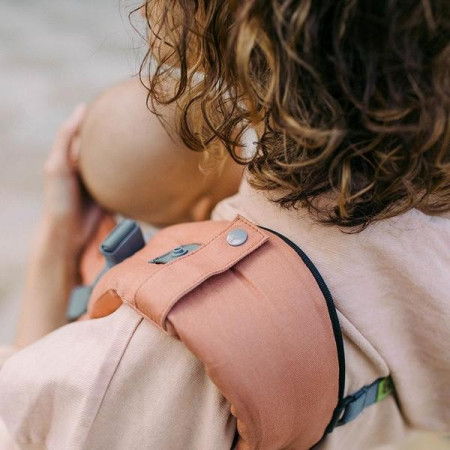 Marsupiu Ergonomic, portbebe Boba X , Apricot