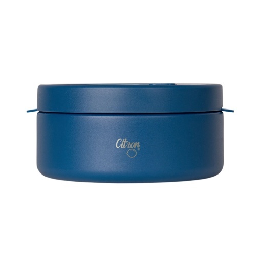 Caserolă termoizolantă cu 2 compartimente, albastru, 400ml