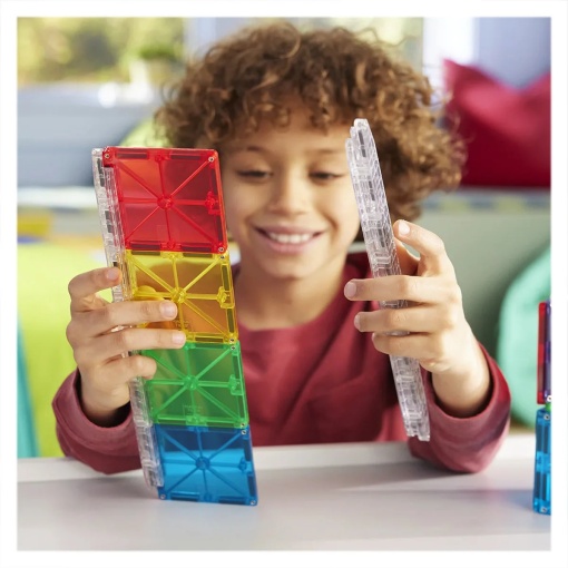 MAGNA-TILES Rail Racer, extensie șine, 8 piese