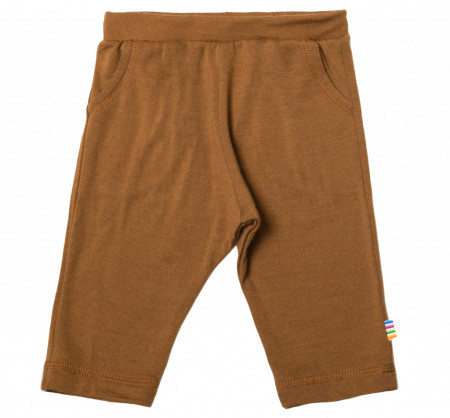 Pantaloni din lână merinos Joha - Single Wool Rusty