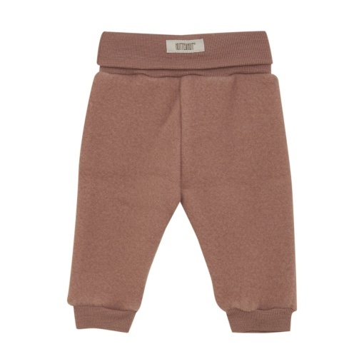 Pantaloni lână merinos fleece Huttelihut - Burlwood