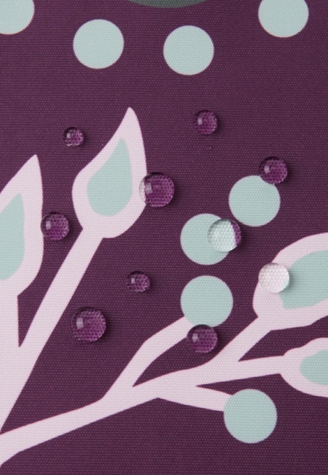 Salopetă de iarnă ReimaTec - Puhuri  Deep purple