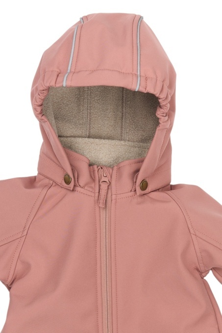 Overall impermeabil din softshell Mikk-line - Burlwood