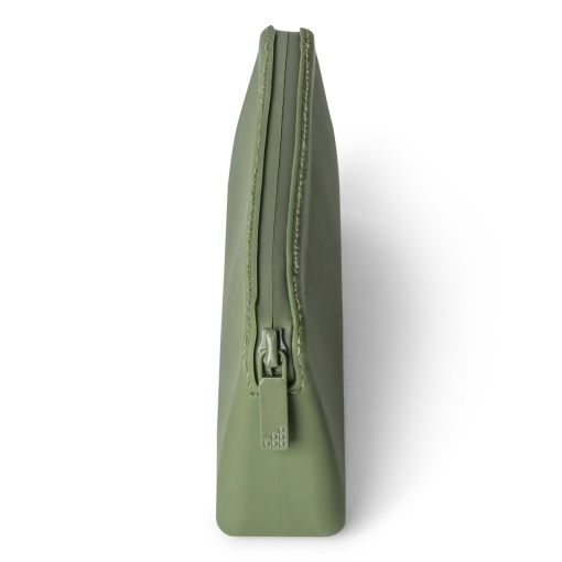 Set tacâmuri din inox cu husă din silicon cu fermoar, Citron - Green - Img 5