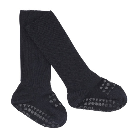 Șosete antiderapante din bambus GoBabyGo - Dark Blue