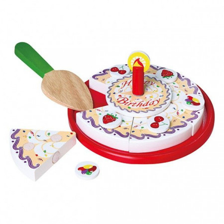 Tort feliabil din lemn, Viga Toys