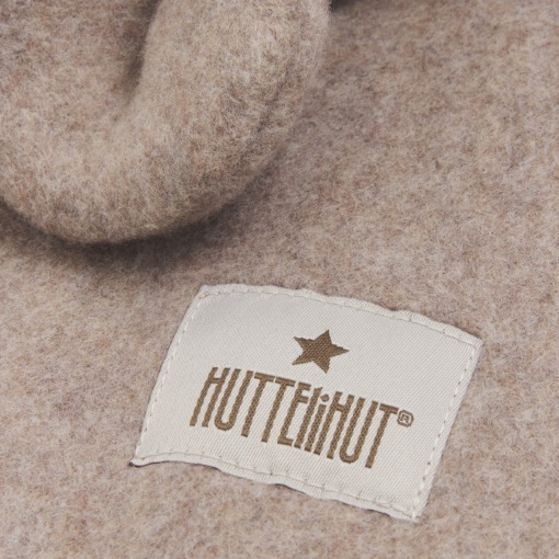 Cagulă bumbac fleece Huttelihut - Teddy Savannah Melange