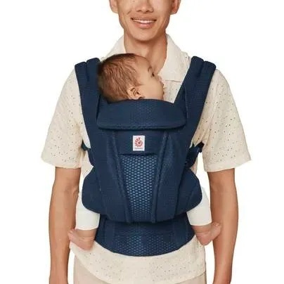 Ergobaby Omni Deluxe Mesh Soft Midnight Blue, Marsupiu ergonomic