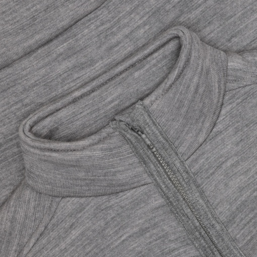 Jachetă lână merinos fleece, Huttelihut - Burlwood