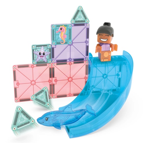 MAGNA-TILES Dolphin Bay, set magnetic - Img 4